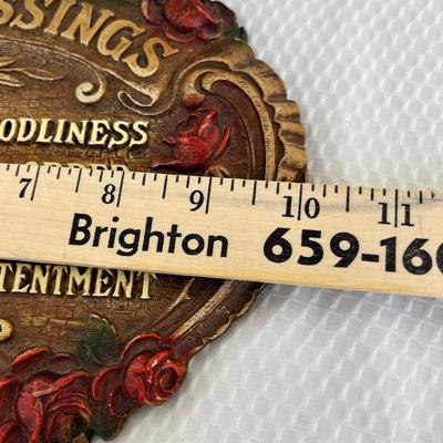 Lot 138 Vintage plaques