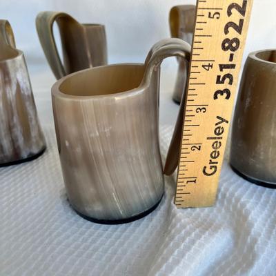 Lot 139 Horn Mugs