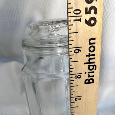 Lot 148 Vintage glass canisters