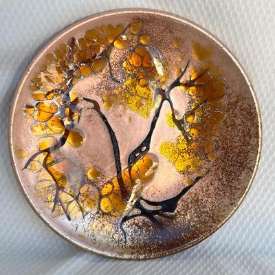 Lot 152 MCM Enamel Tray