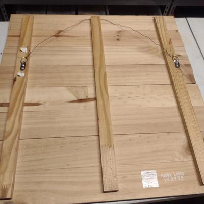 Painted Wood Wall Decor- Hobby Lobby