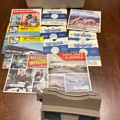 Vintage Viewmaster with reels