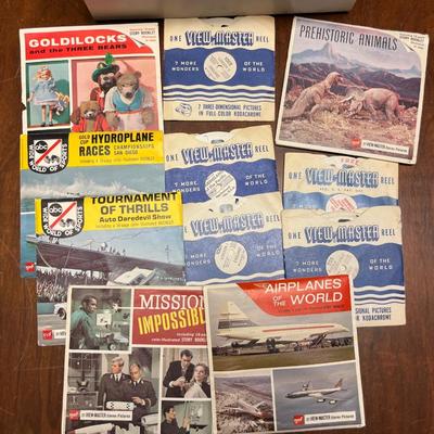 Vintage Viewmaster with reels