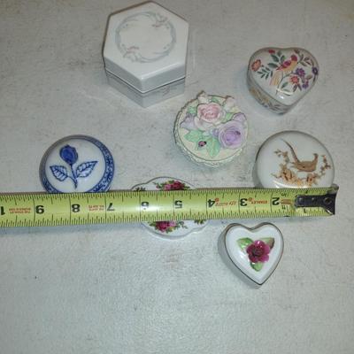 Collection of Trinket Boxes- Assorted Makers and Materials