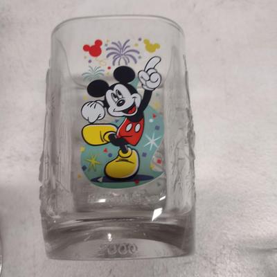 Vintage Mickey Mouse Drinking Glasses- 12 Pcs.- Assorted Designs