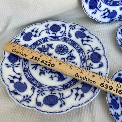 Lot 173 Blue Onion Grouping