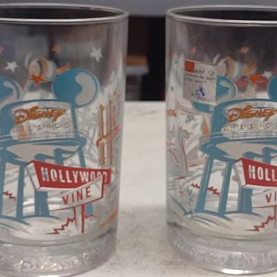 Vintage Disney Drinking Glasses- 11 Pcs.- Assorted Characters
