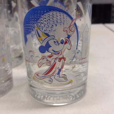Vintage Disney Drinking Glasses- 11 Pcs.- Assorted Characters