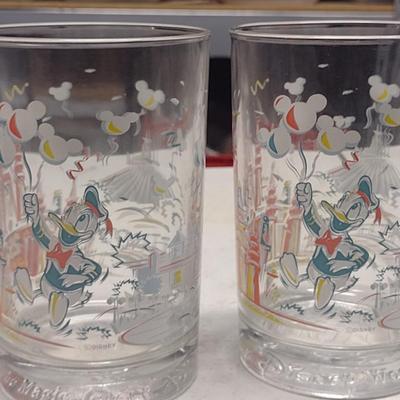 Vintage Disney Drinking Glasses- 11 Pcs.- Assorted Characters