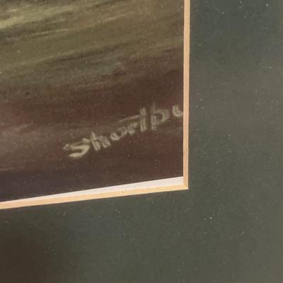 Framed puzzle & print