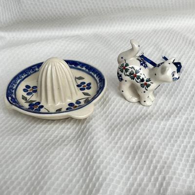 Lot 183 Polish Pottery Lot
