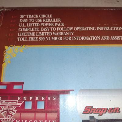 Snap-On Diamond Express 75th Anniversary Electric Train Set with Box- HO Scale