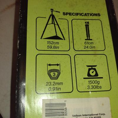 Velbon CX-580 Tripod
