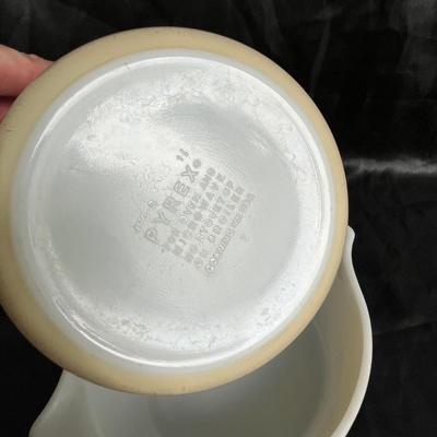 Lot 190 Pyrex Mushroom bakers