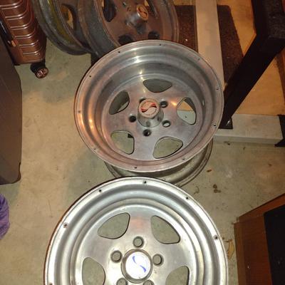 Set of Four Racing Wheels