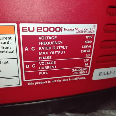Honda EU 2000i Inverter