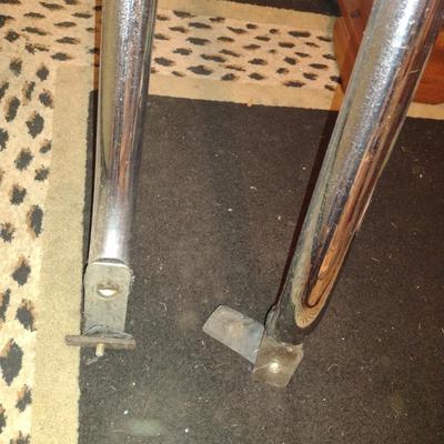 Pair of Chrome Truck Side Bar Rails- 8 Feet Long