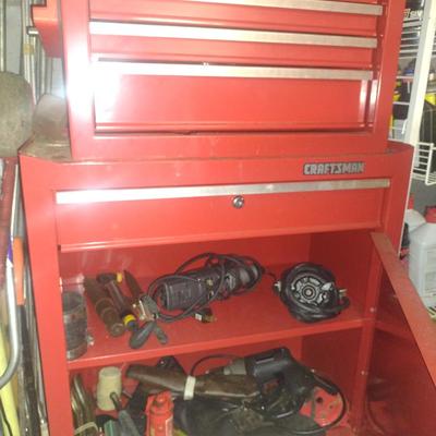 Craftsman Two Tier Tool Box- No Contents Included
