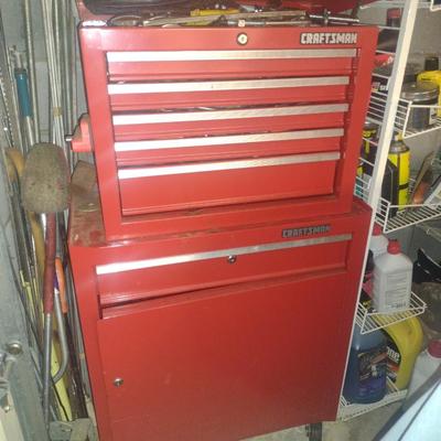 Craftsman Two Tier Tool Box- No Contents Included
