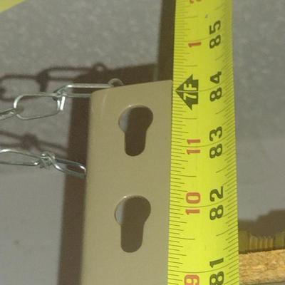 Heavy Duty Metal Adjustable Frame Shelf- Approx 48 1/2" x 18 1/2" x 84" Tall (Choice B)
