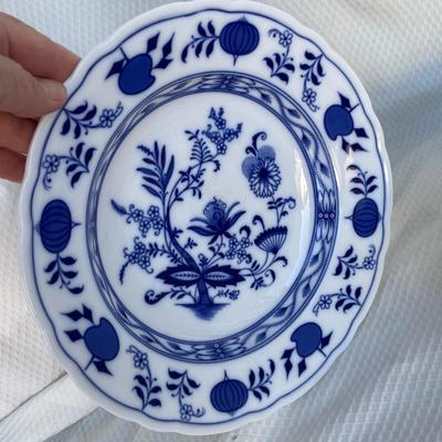 Lot 169 Blue Onion Plate & Bowl
