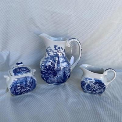 Lot 171 Liberty Blue Set