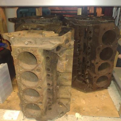 Three Engine Blocks- Unknown Model