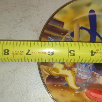 Mickey Mouse 'Fantasia' Collector's Plate- Approx 6 1/2" in Diameter