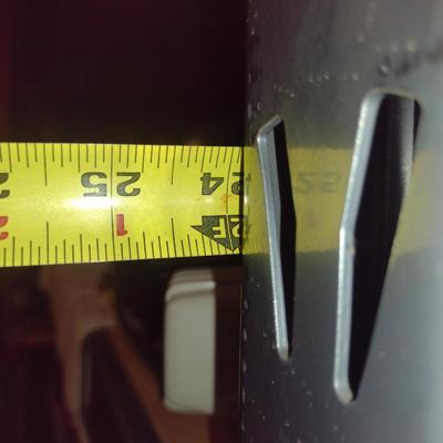 Heavy Duty Metal Frame Adjustable Shelf- Approx 76 1/2" x 24" x 72" Tall