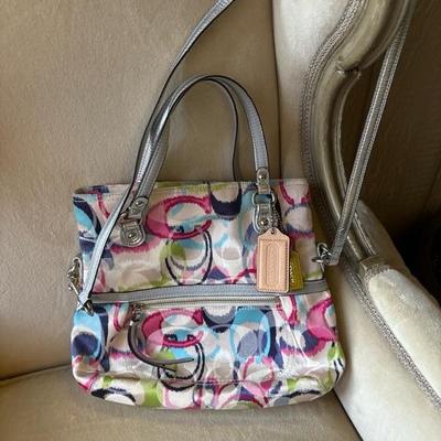 Coach Purse multi colored