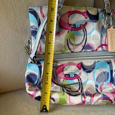 Coach Purse multi colored
