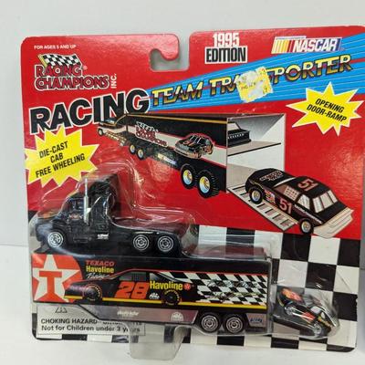 NASCAR Racing Team Transporters #12 Bobby Allison #28 Davey Allison #9 Bill Elliott