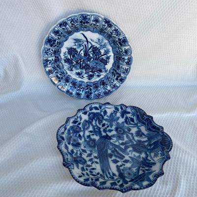 Lot 168 Flow Blue Plates