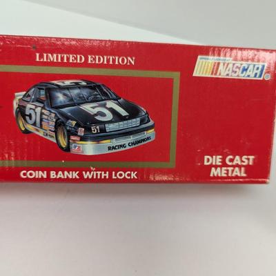 Die Cast Cars NASCAR Coin Bank Doodle Bug Corvette Stingray
