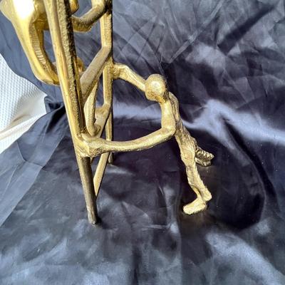 Lot 214 Brass Ladder Sculpture