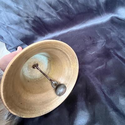 Lot 215 Antique school bell