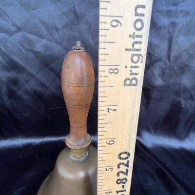 Lot 215 Antique school bell