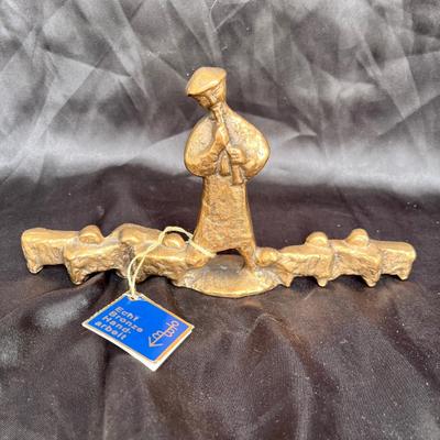 Lot 217 Brass sculpture