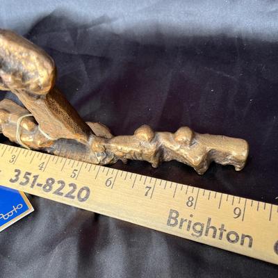 Lot 217 Brass sculpture