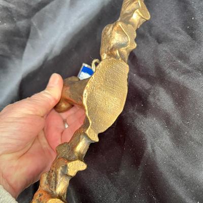 Lot 217 Brass sculpture