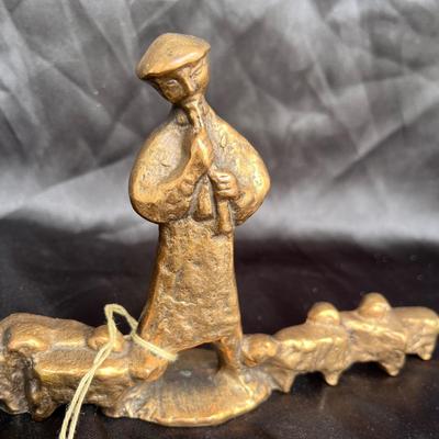 Lot 217 Brass sculpture