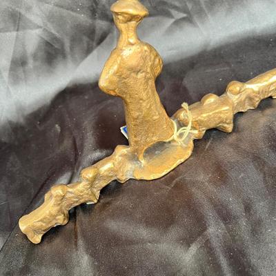 Lot 217 Brass sculpture