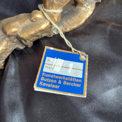 Lot 217 Brass sculpture