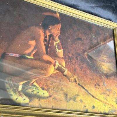 Lot 219 Vintage Native American Prints