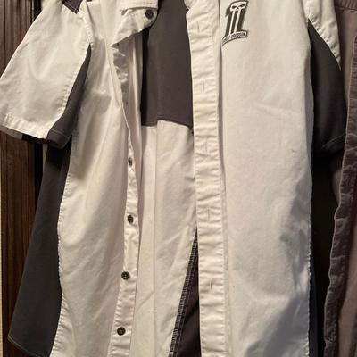 Men’s Harley button down shirts