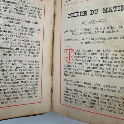 1890s French Pocket Prayer Books