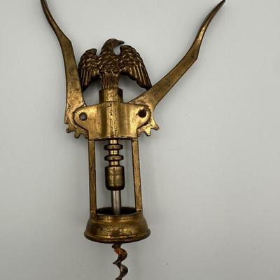 Vintage Italian Bottle and Corkscrew Opener