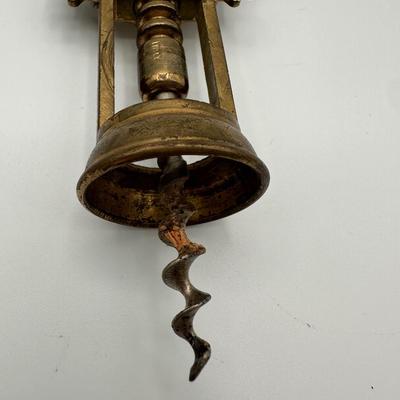 Vintage Italian Bottle and Corkscrew Opener
