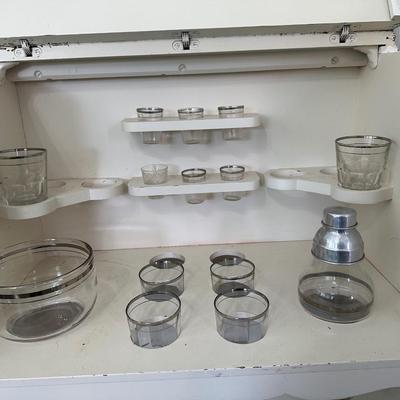 Vintage Bar Cabinet (See Details)