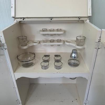 Vintage Bar Cabinet (See Details)